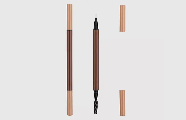 What are the Advantages of Tapered Brush Liquid Eyeliner Pen Packaging Compared to Regular?