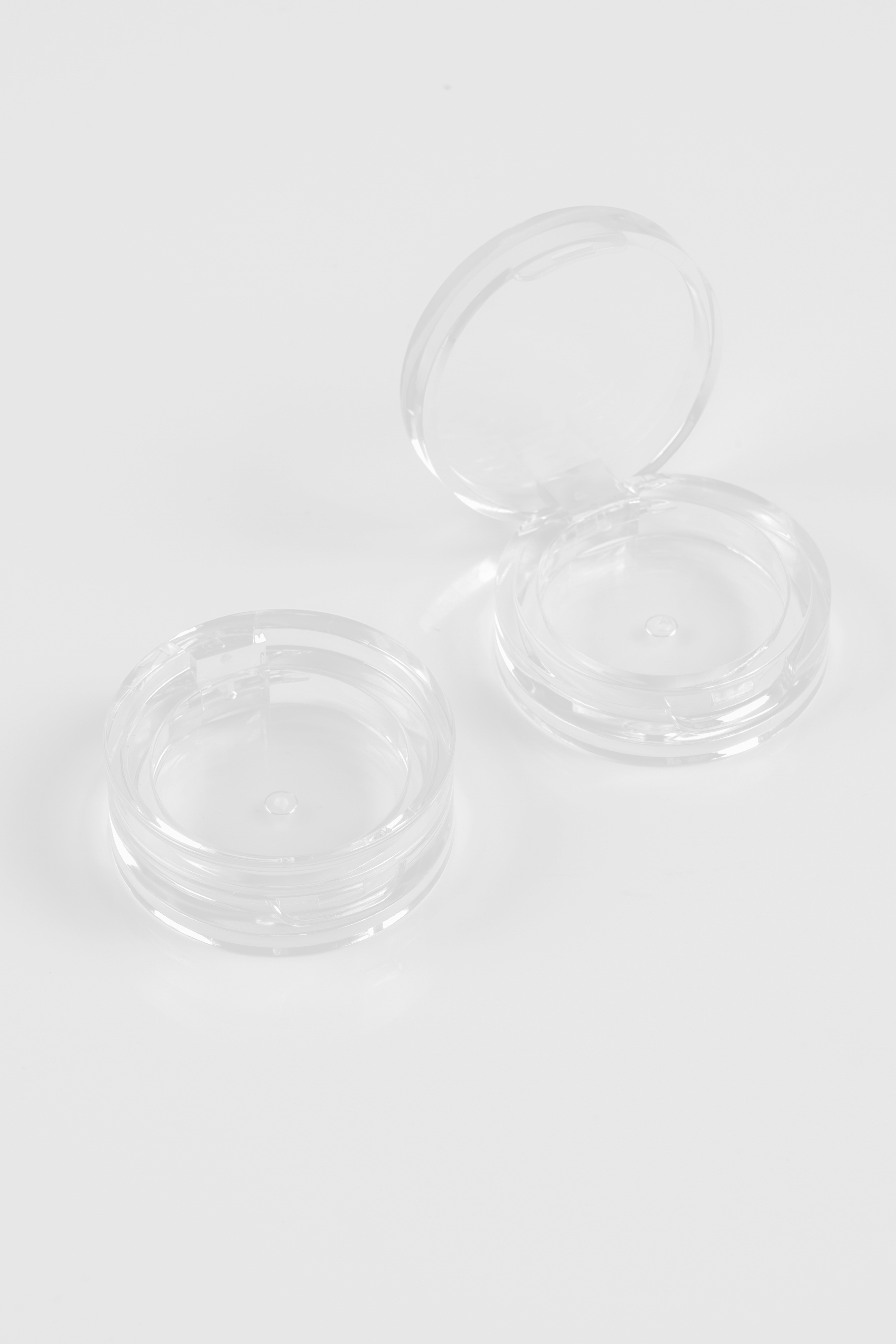 New transparent small pressed powder packaging