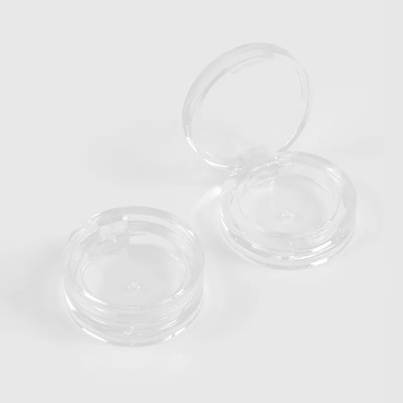 Clear Small Pressed Powder Compact Packaging