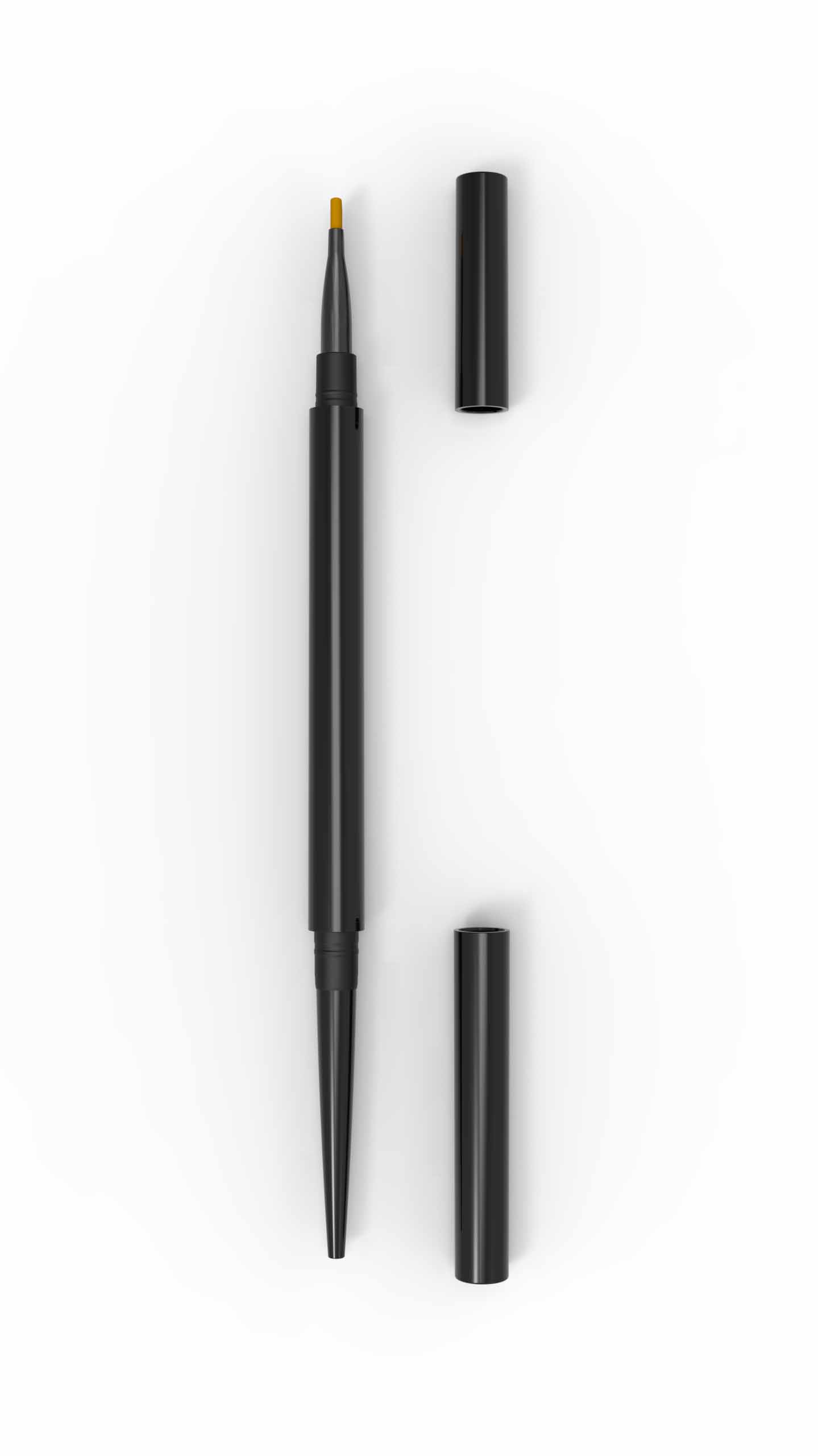 Double-ended eyeliner pencil